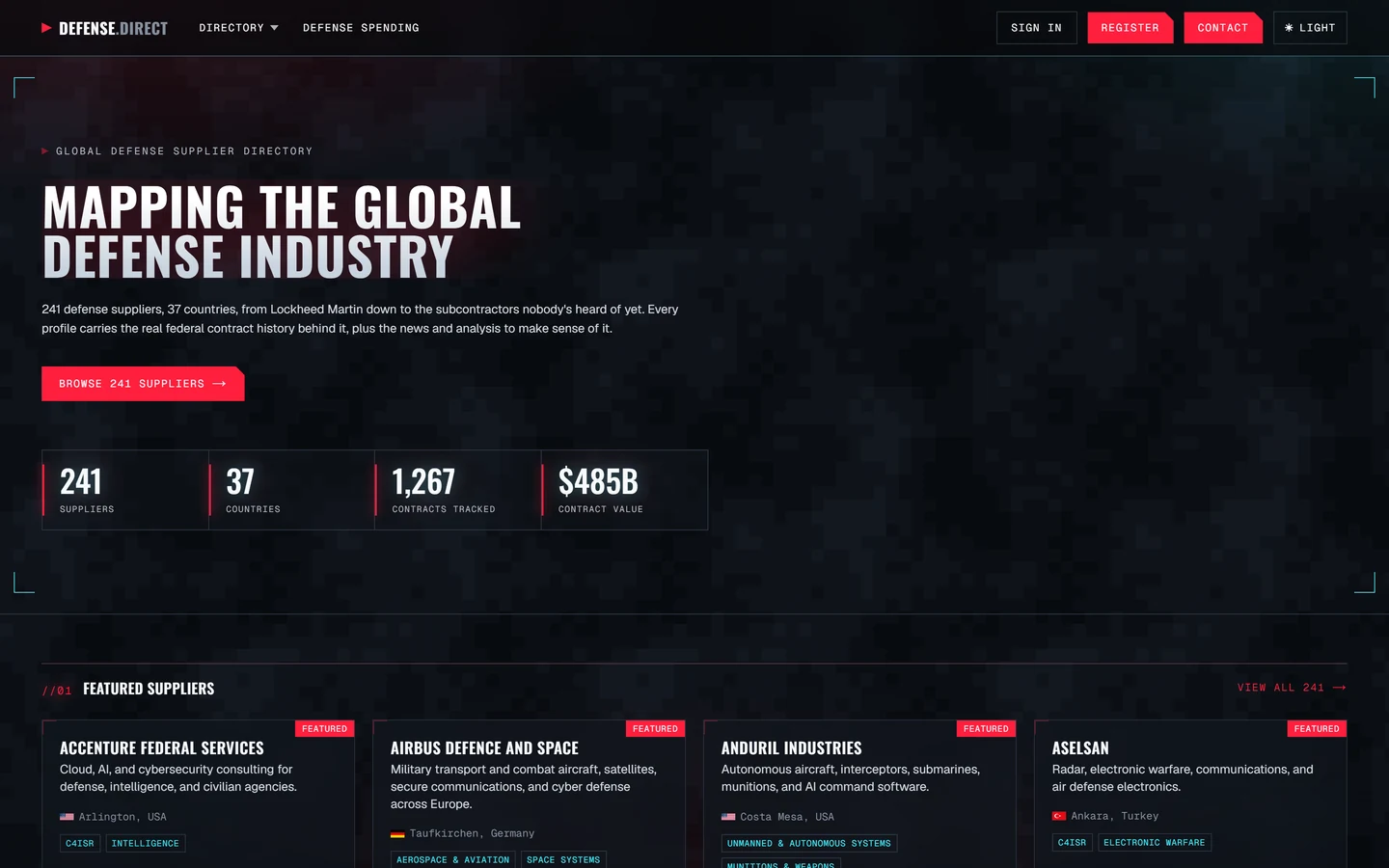 Defense.Direct — Homepage