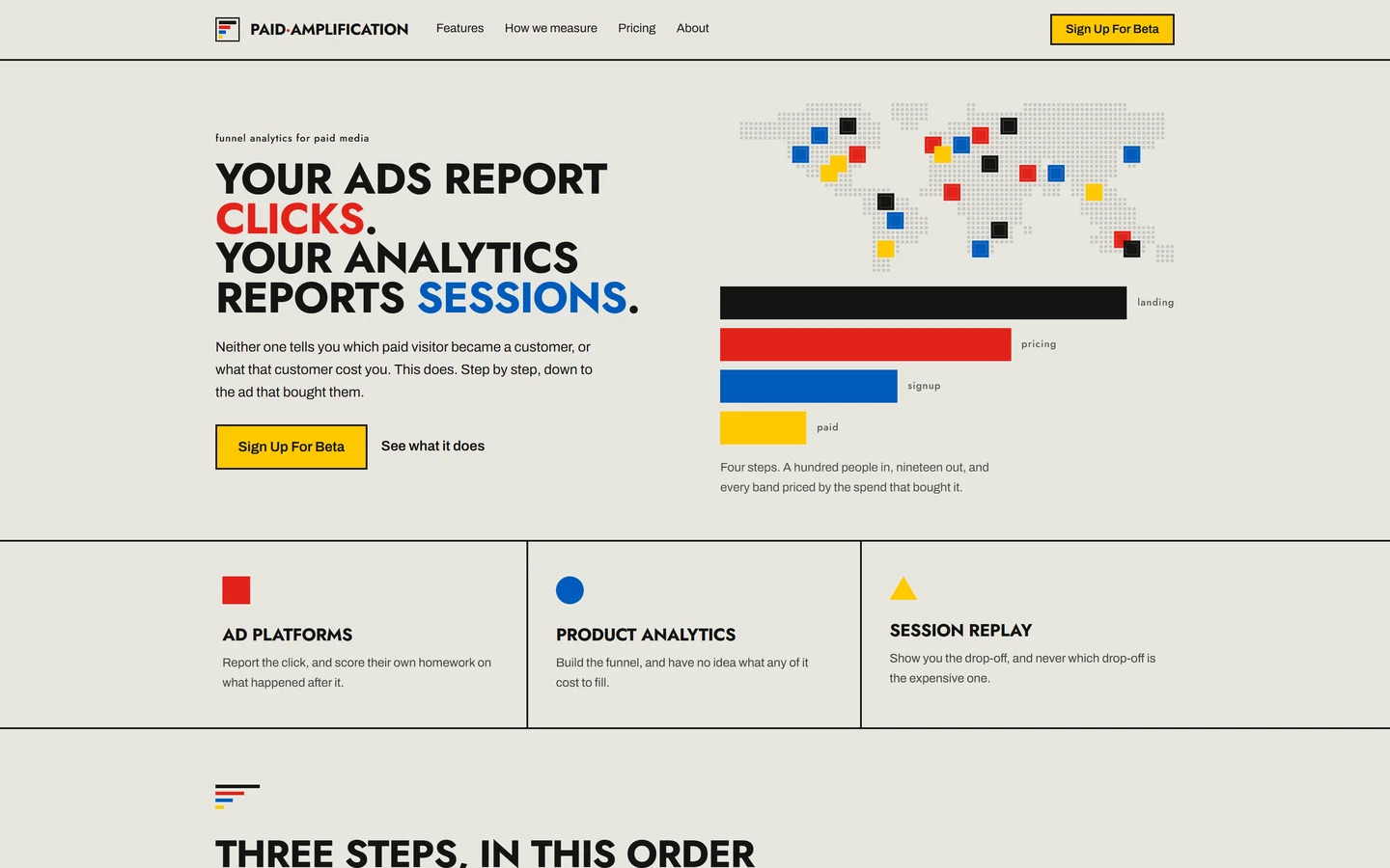 Paid Amplification — Homepage